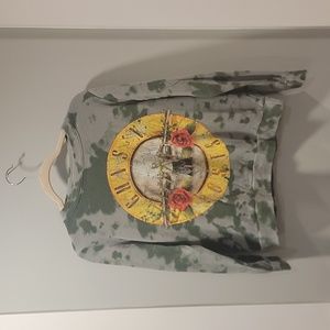 Tie Dye Guns and Roses Sweater in XXL by Grateful Dead